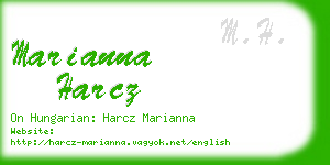 marianna harcz business card